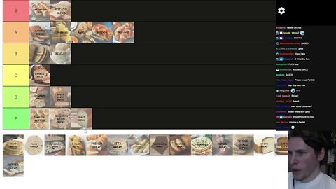 Jerma Ranks Bread Tier List