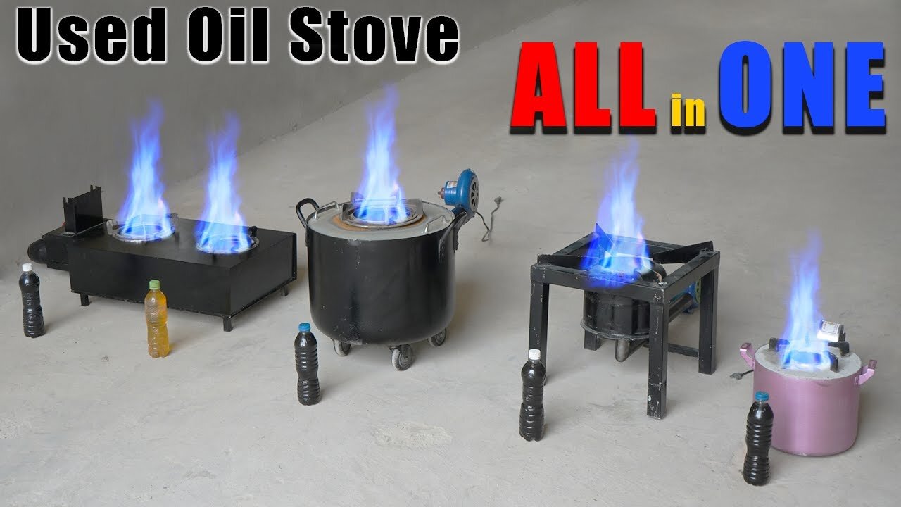 🔥 Cooking Revolution: DIY Used Oil Stove Burner Secrets You Must Know! 🔥