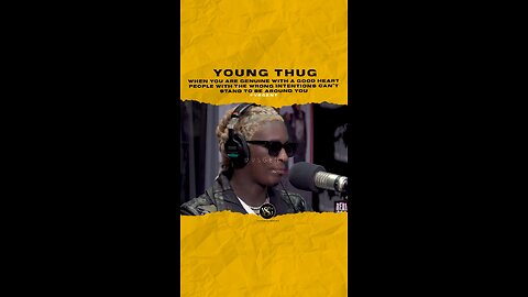 #youngthug When u have a good ❤️ ppl with bad intentions cant b 🔁 u🎥 @bigboysneighborhood