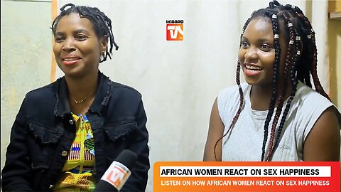 AFRICAN WOMEN REACT ON SEX HAPPINESS !!!!!