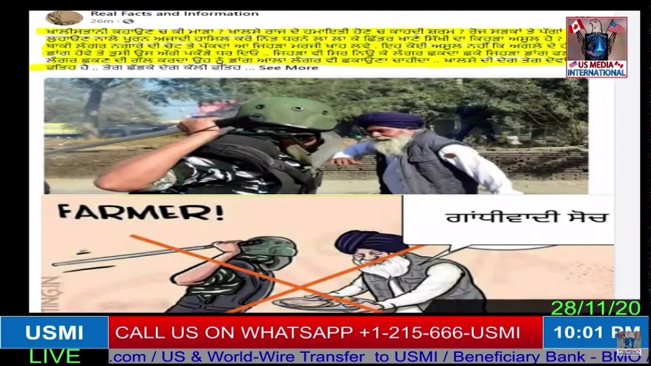 No Langar Or Water To Indian Army & Police - Stop This Drama Now