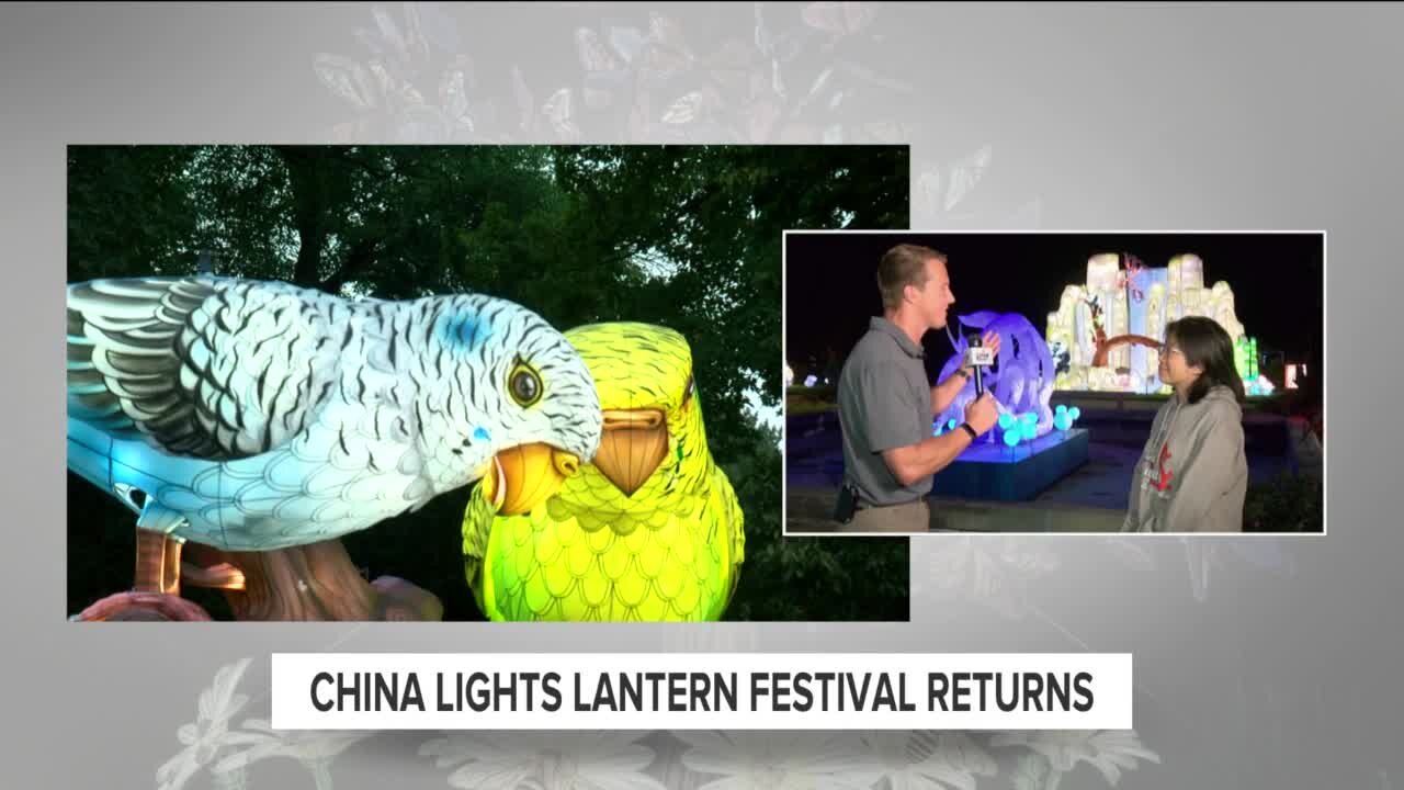 China Lights returns to Boerner Botanical Gardens