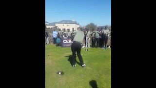 Ramaphosa tees it up at presidential golf day in Cape Town (QaN)