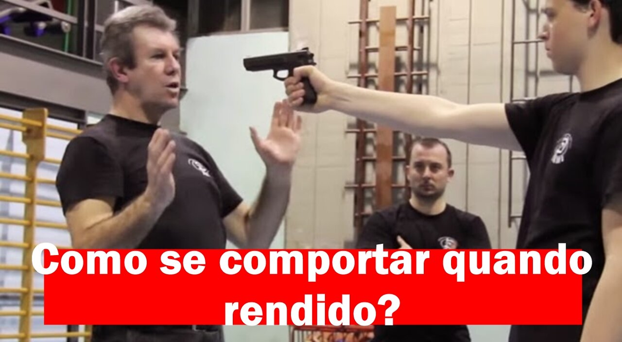 KRAV MAGA - Comportamentos que se tem quando rendido