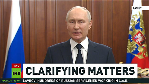 President Putin’s Full Monday Night Speech After Wagner Episode - HaloNews