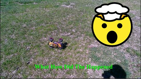 RC Dragon In A Field Part 1 (How Many Time RC Dragon Flipped Over)