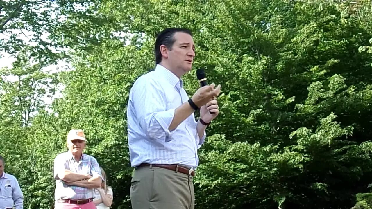 Ted Cruz Q & A Sequestration final statement sequence ted cruz 3-5 Mt Vernon NH