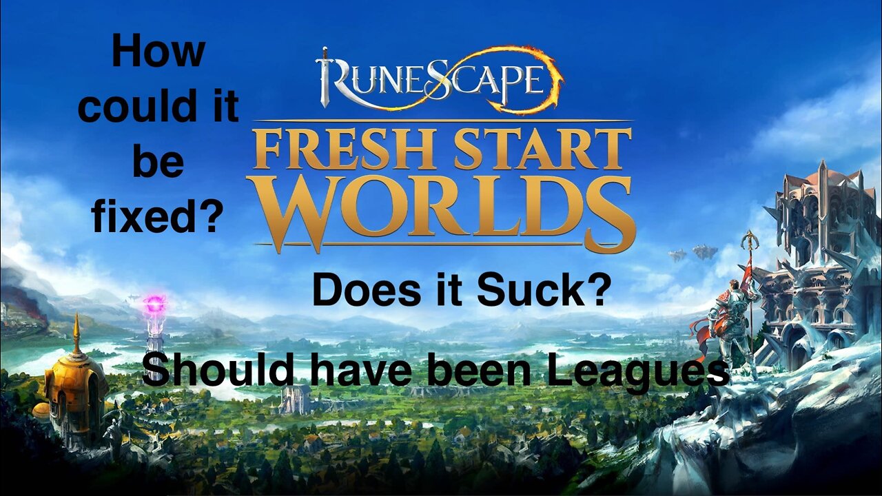 Runescape 3 Fresh Start Worlds Are A Mess