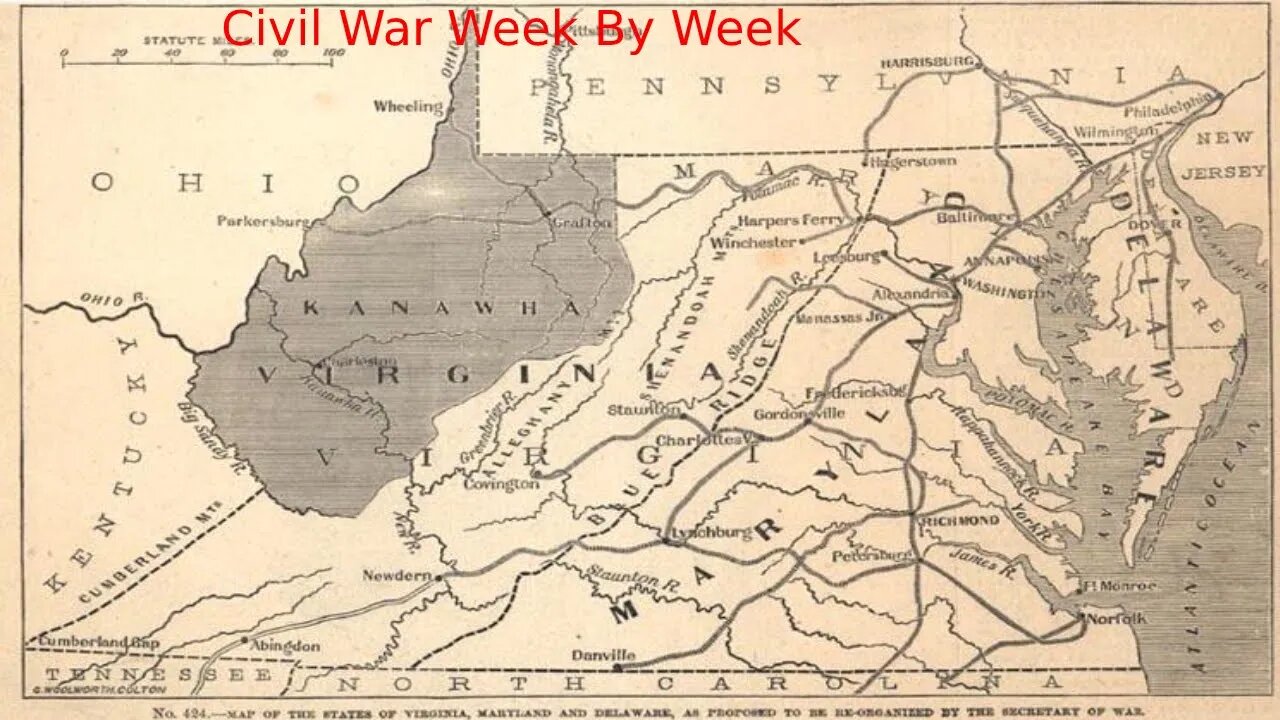 Civil War Week By Week 19. One More State? (August 16th - 22nd)