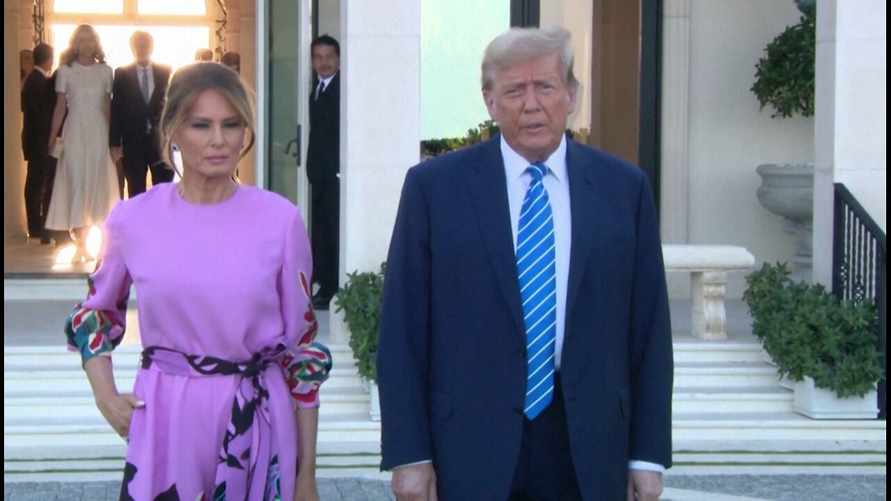 Дональд Трамп появился на мероприятии по сбору средств в Палм-Бич