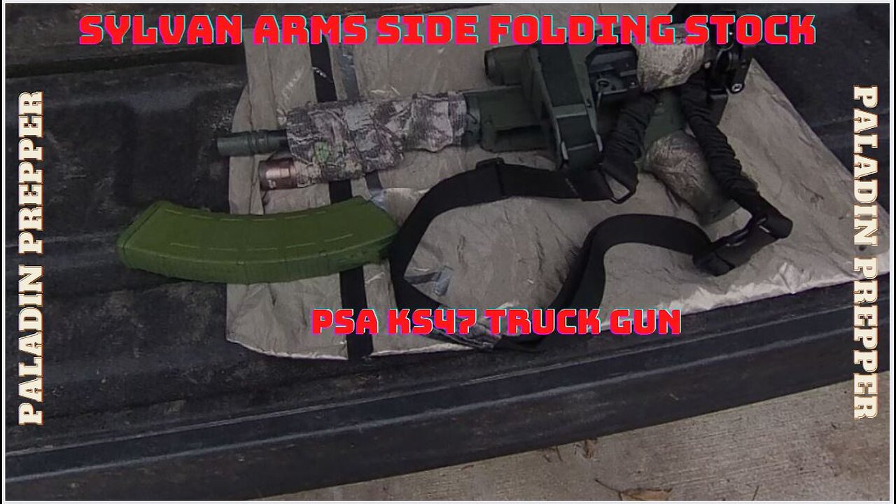 Sylvan Arms Side Folding Stock On PSA KS47