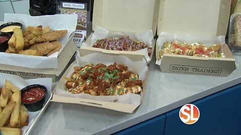 Chef Sam Marrero, founder of Tater Traderz creates gourmet loaded fries