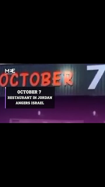 October 7 restaurant in Jordan sparks Israeli anger