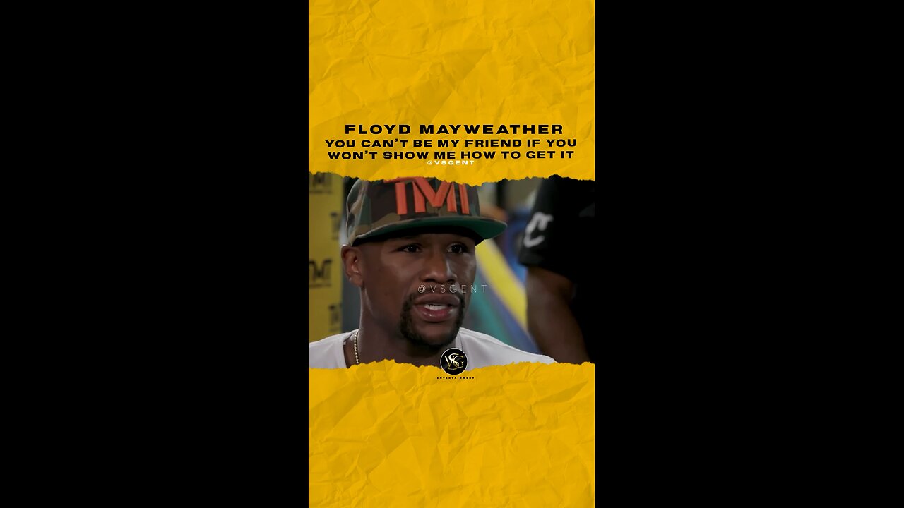 #floydmayweather You can’t be my friend if you won’t show me how to get it. 🎥 @snoopdogg