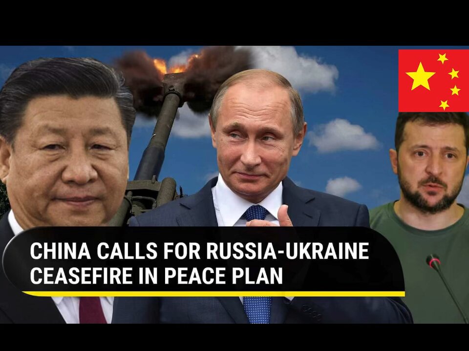 China proposed peace plan to Ukraine & Russia