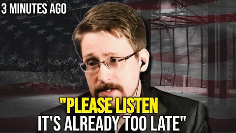 Edward Snowden Cries "I'm Exposing The Whole Thing"