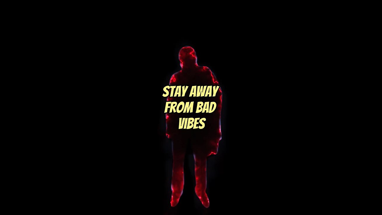 Stay Away From Bad Vibes #dayodman #motivation #nogood #negativity #eeyayyahh