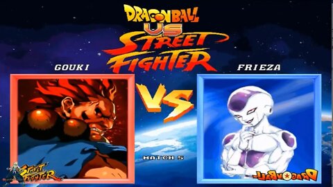 Dragon Ball VS Street Fighter 2 Play As Akuma