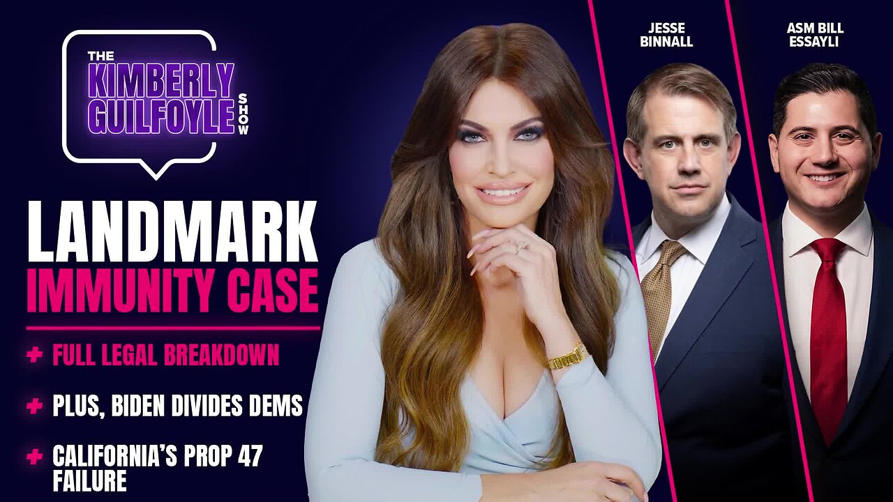 Landmark Supreme Court Immunity Case, Plus Dems' Prop 47 Madness, Live with Jesse Binnall & ASM Bill Essayli | Ep. 138