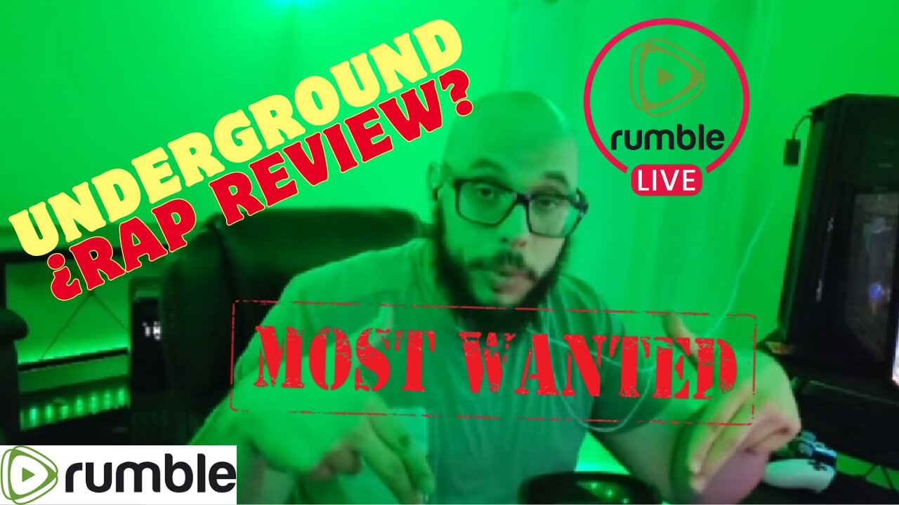 ¿Random Underground Rap Review? ¿Hola mundo? Rudo - Barbaro el Urbano Vargas #Rumble