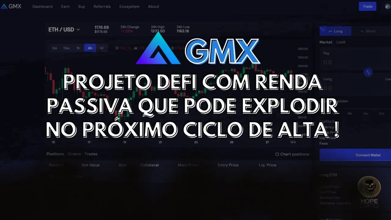 GMX - projeto DEFI na Rede ARBITRUM com Renda Passiva de 30% ao ano !