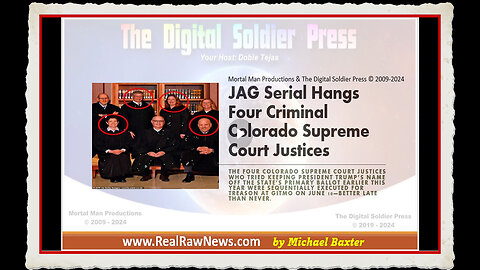 JAG Serial Hangs 4 Criminal Colorado Supreme Court Justices for Treason.