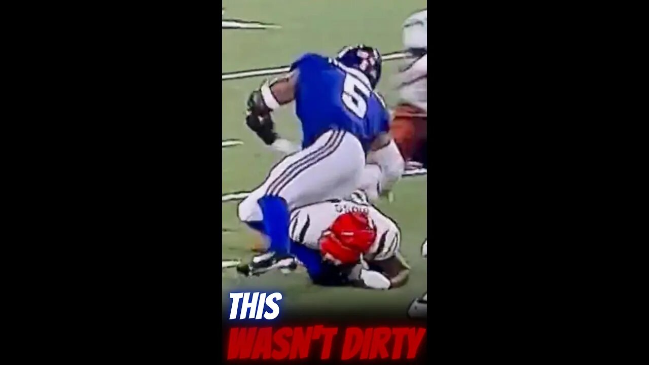 The Kayvon Thibodeaux Hit Wasn't Dirty #nfl #giants #shorts #nflnews #nflpreseason