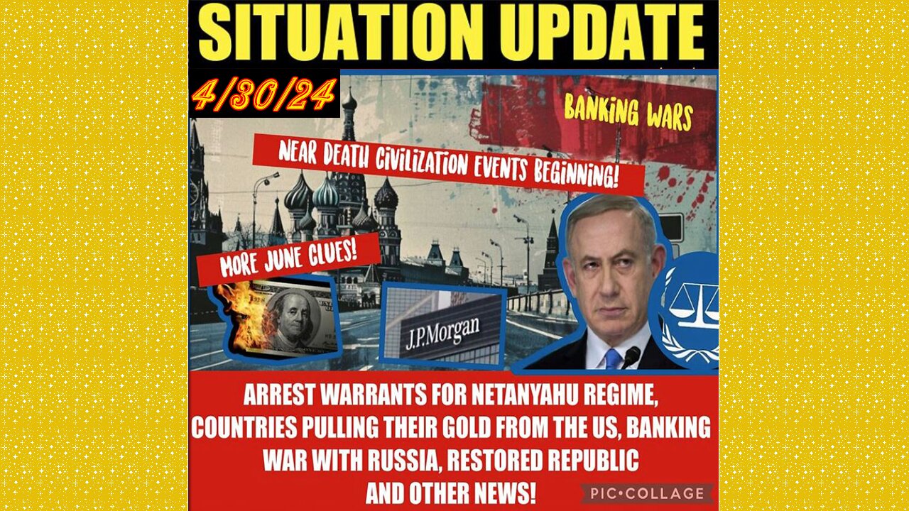 SITUATION UPDATE 4/30/24 - Is This The Start Of WW3?! Iran Attacks Israel, Gcr/Judy Byington Update