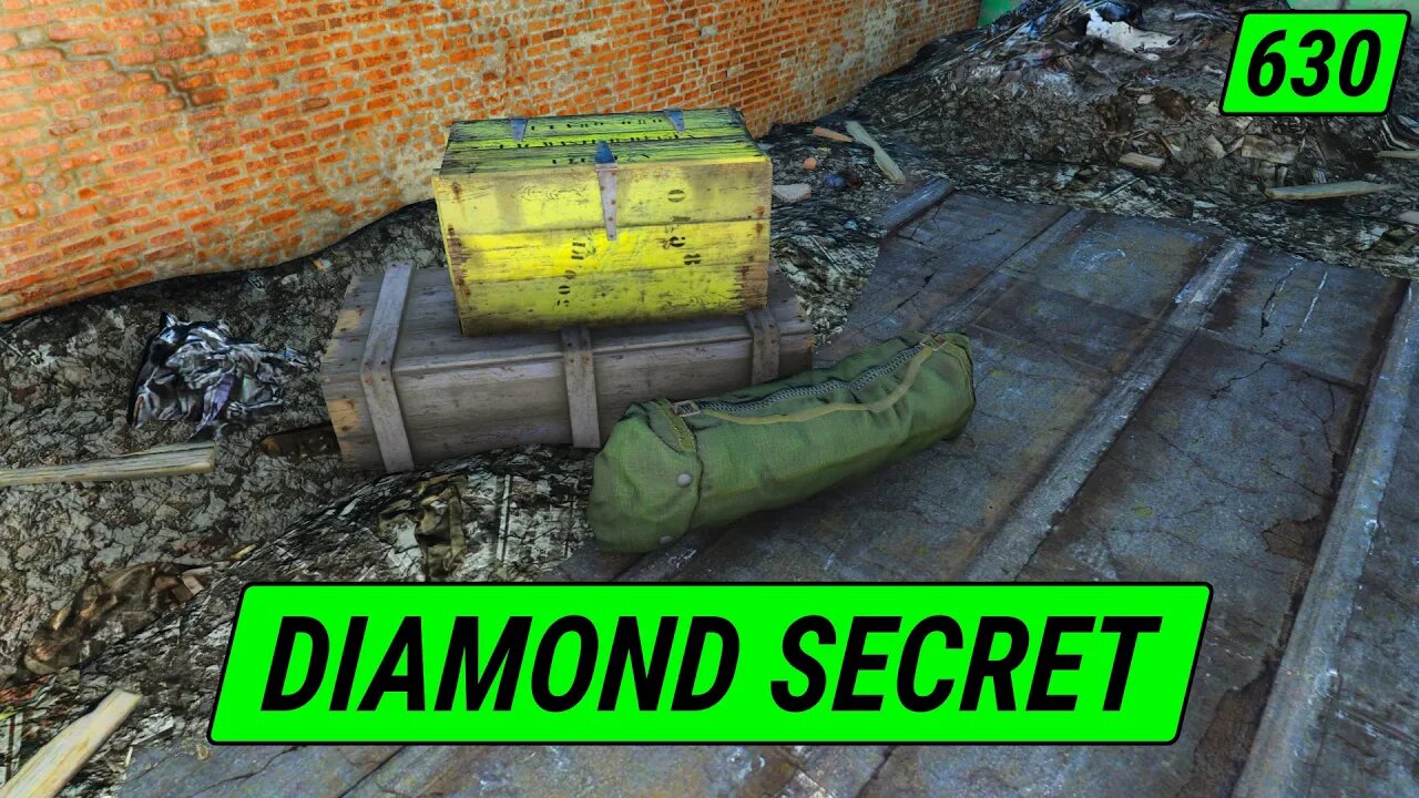 SECRET Diamond City Stash | Fallout 4 Unmarked | Ep. 630