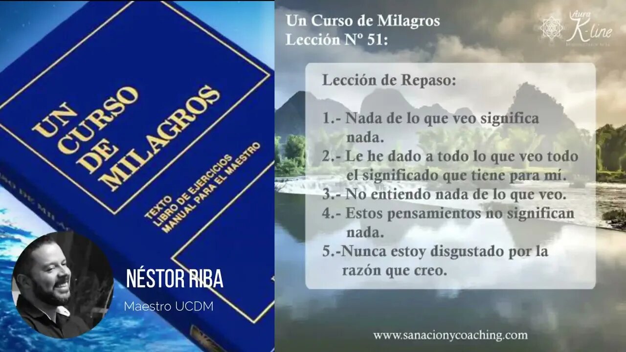 Lección 51 de Un Curso de Milagros