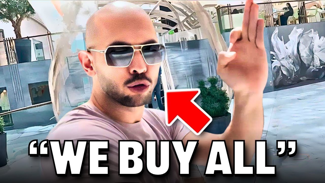 Andrew Tate Buys Out ENTIRE $12M London Shopping Mall!