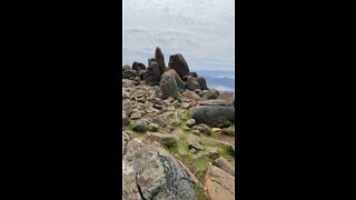 The pinnacle Mt Wellington