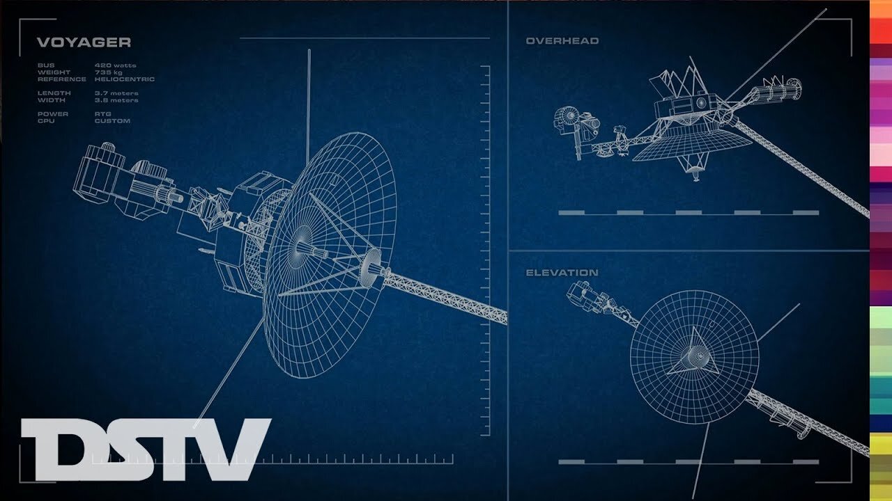 Spacecraft VOYAGER - 35 Years Later