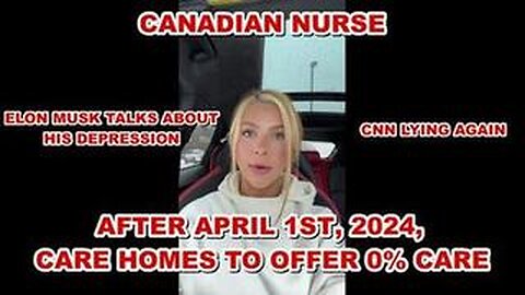 Care Homes to offer 0% care after April 1st - Eclipse Warning - Elon Musk depression