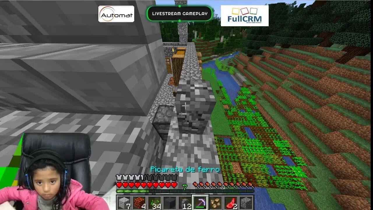 Live de Minecraft 1.16.1 #eoroper #malununes #pai_eoroper