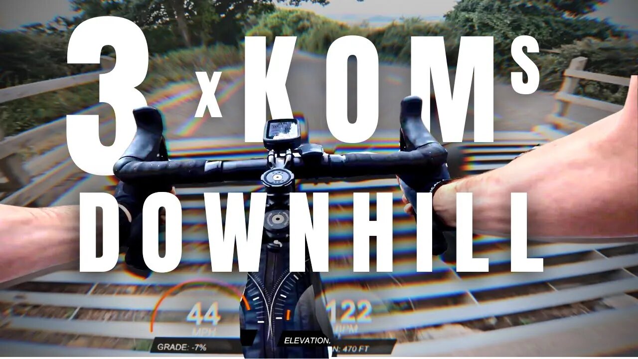 3 FAST Strava KOMs... One Hill!