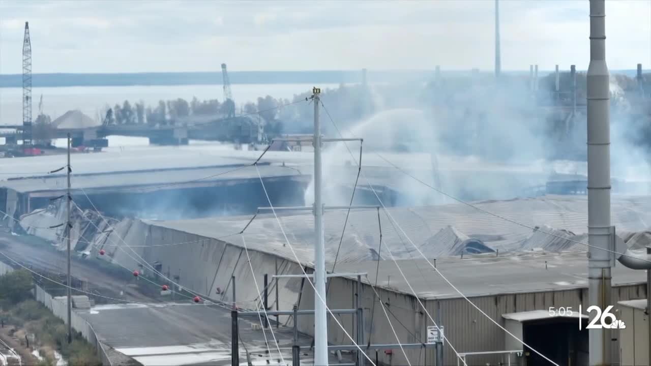 Officials share update on Menominee, MI paper mill fire