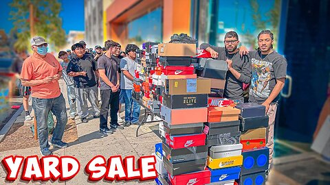 $30,000 Yard Sale At COOLKICKS 