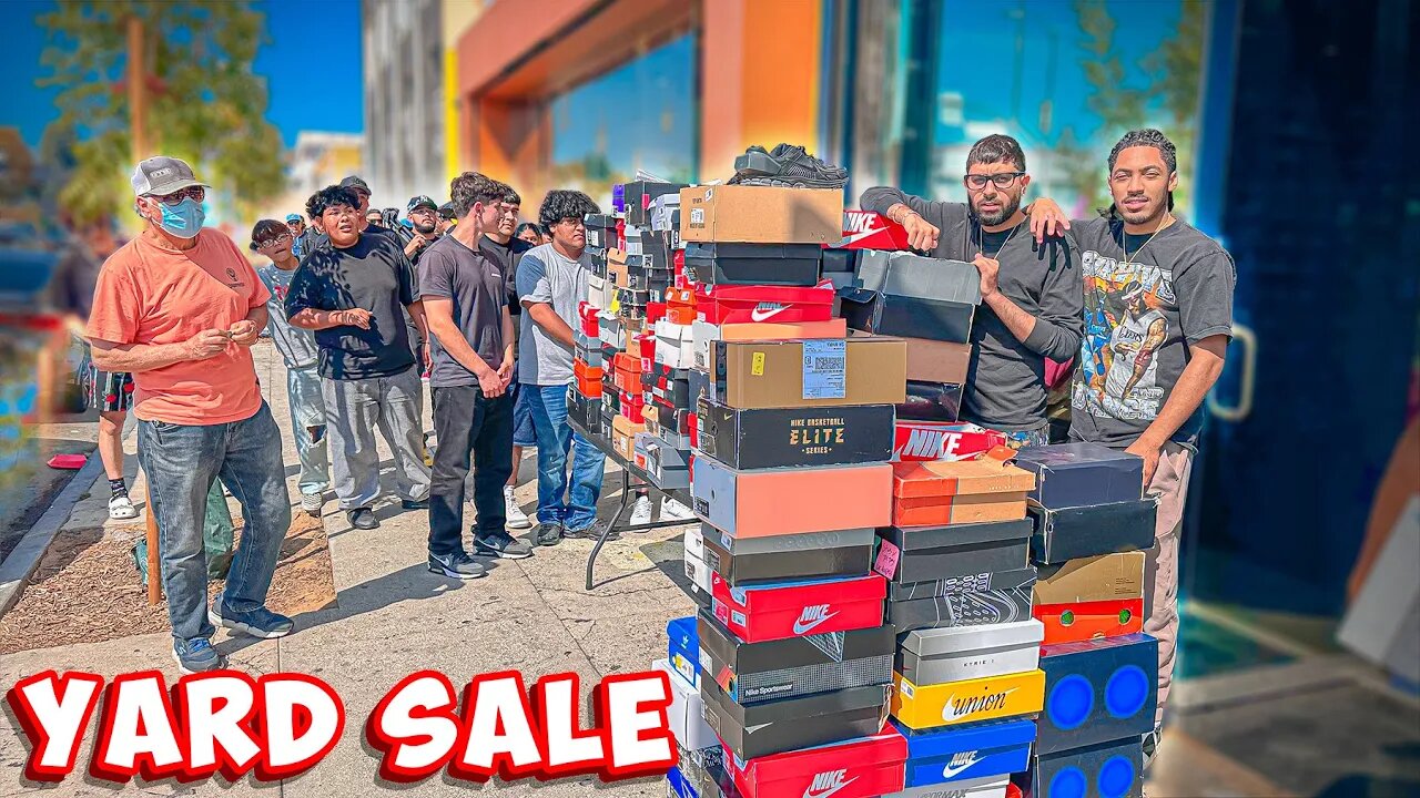 $30,000 Yard Sale At COOLKICKS