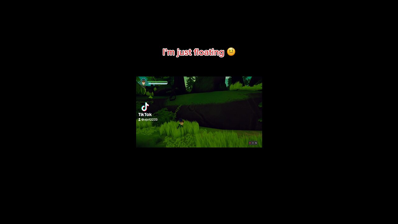 I’m just floating 🤨