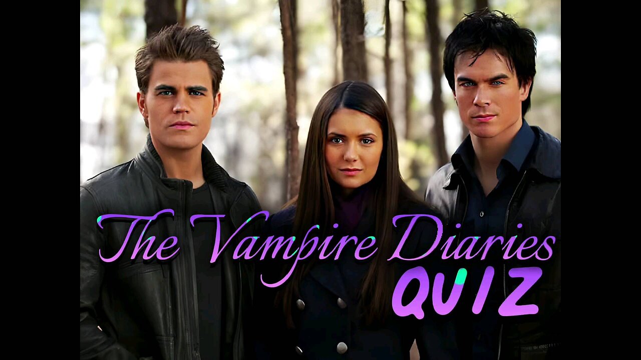 Guess the name of the Character || The Vampire Diaries || Basic Quiz