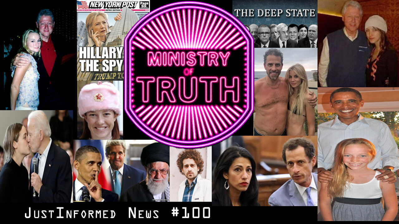 CENSORING THE TRUTH ABOUT TREASON, BRIBERY, SEX/DRUG TRAFFICKING, AND MORE! | JustInformed News #100