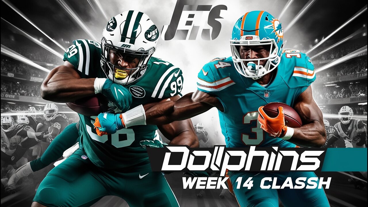 Jets vs. Dolphins: Week 14 NFL 2024 Clash | Top Highlights