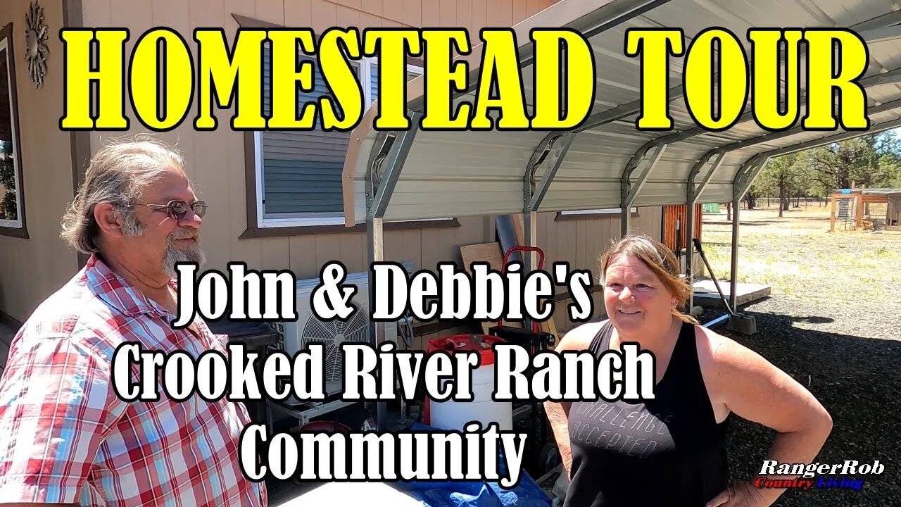 Homestead Tour, Crooked River Ranch, Oregon. John & Debbie Sternberg