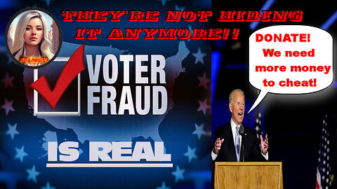 A RUMBLE SHORT ~ DEMOCRATS SOLICITING MONEY TO CHEAT!