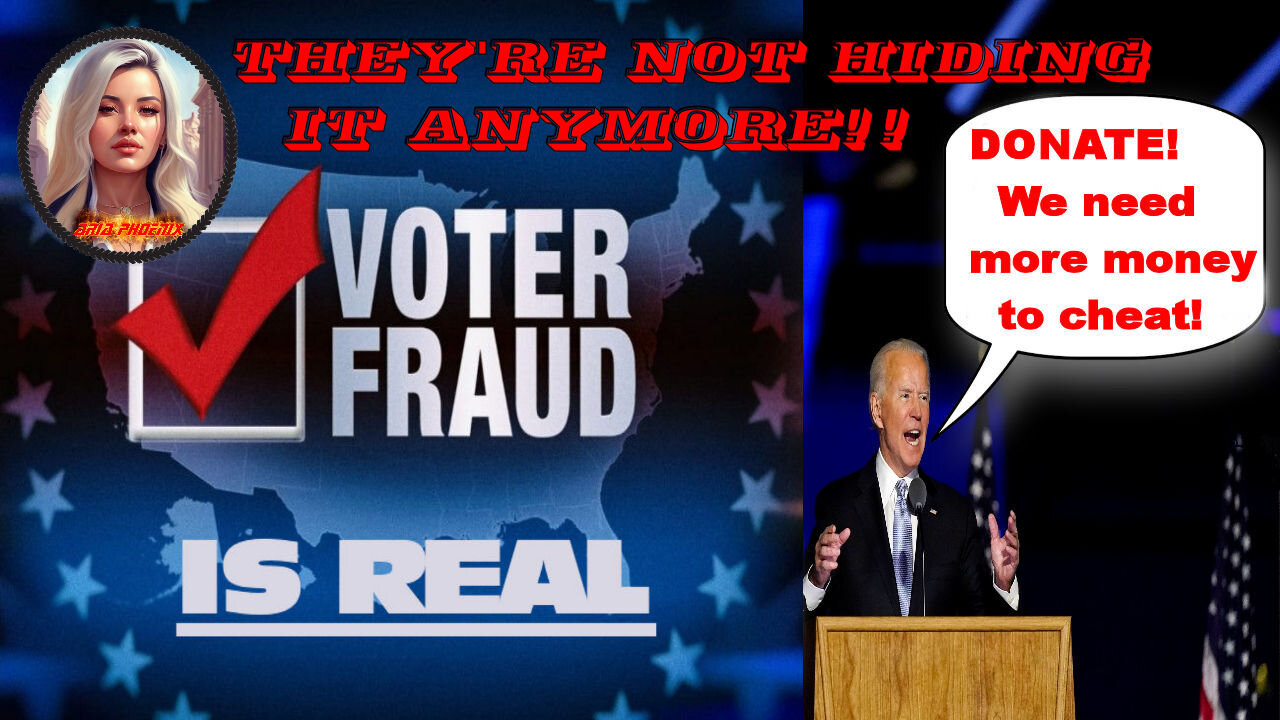 A RUMBLE SHORT ~ DEMOCRATS SOLICITING MONEY TO CHEAT!