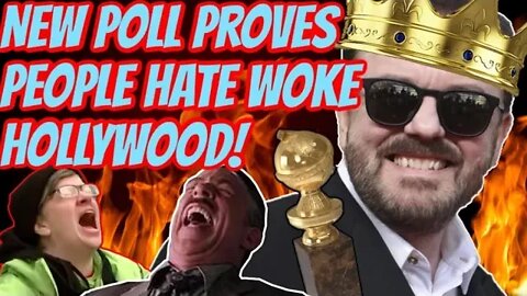 Ricky Gervais Golden Globes Poll PROVES People HATE Woke Hollywood - Media Loses Their Minds!