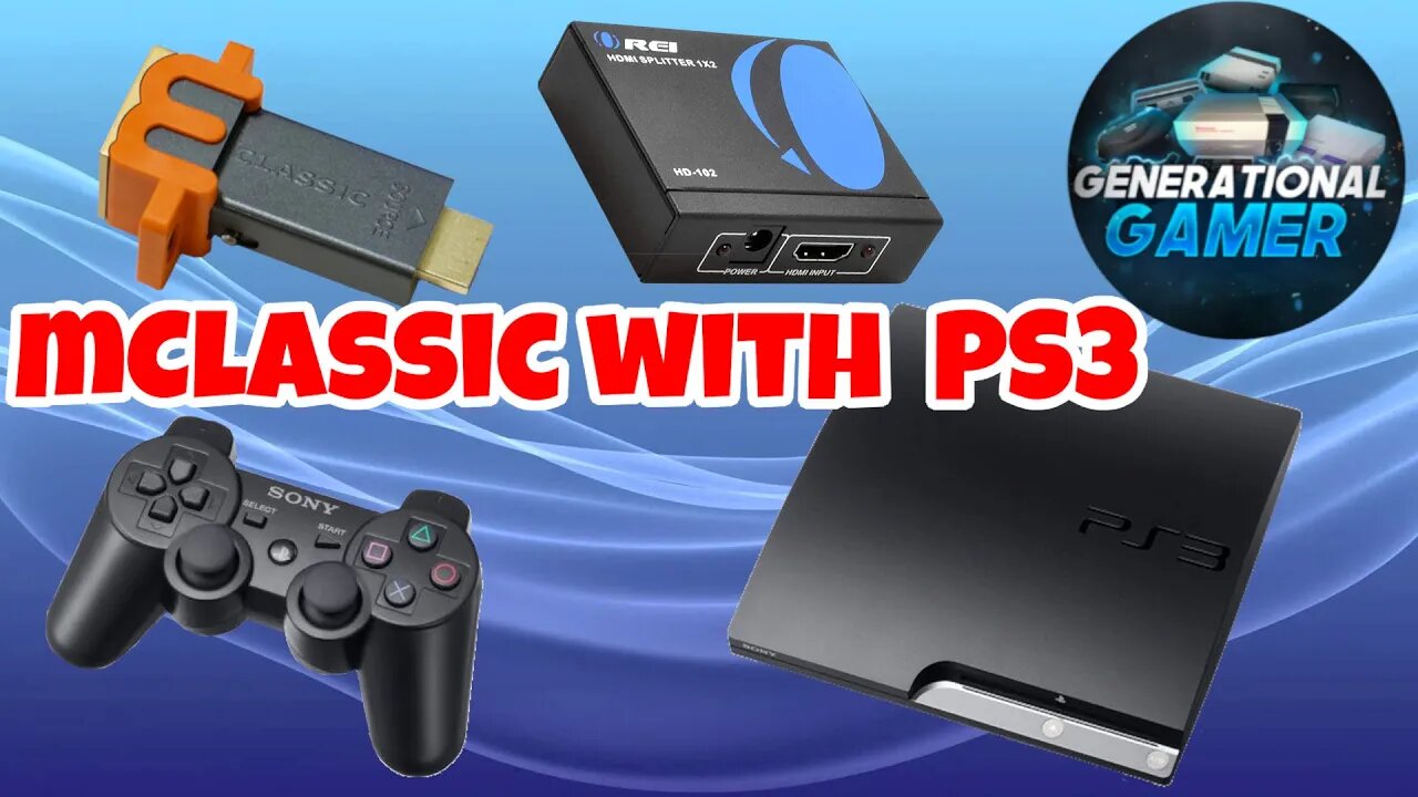 Bypass the HDCP on your PS3 to Stream and use the mClassic