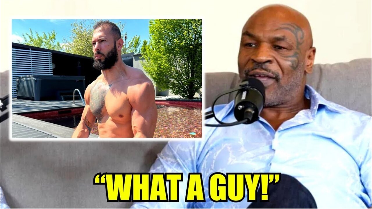 Mike Tyson SPEAKS On Andrew Tate For First Time Ever