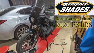 memphis shades road warrior fairing install